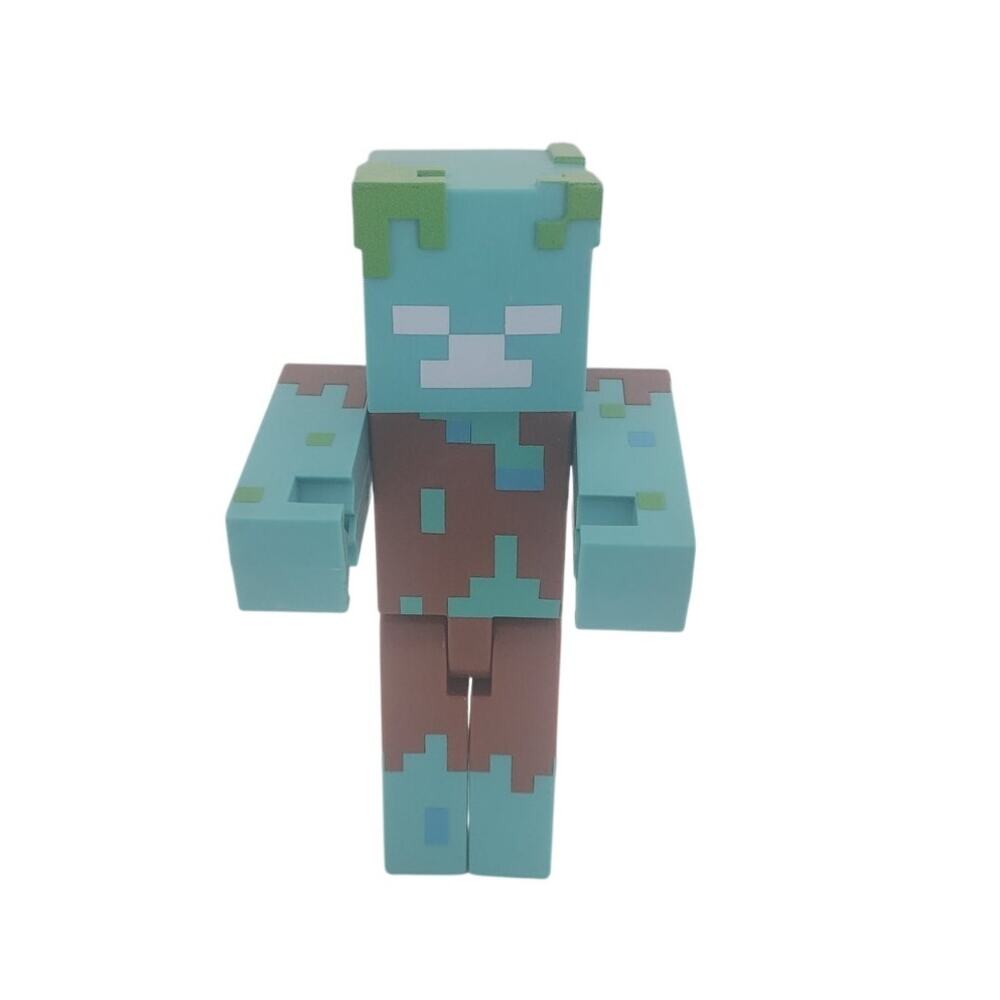 Minecraft creeper standing moveable figure
